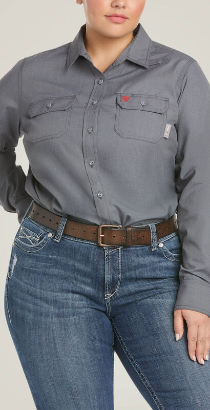 FR Featherlight Work Shirt Front Plus